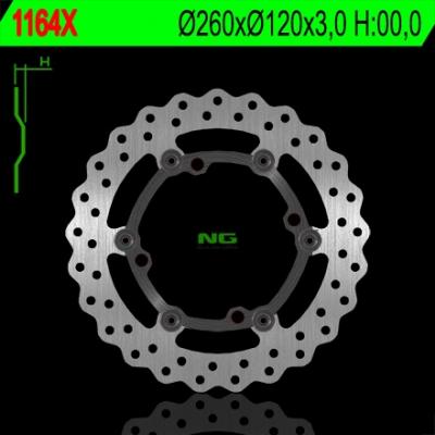 Disque de frein NG Brake Disc D.260 oversize Husqvarna - 1164X