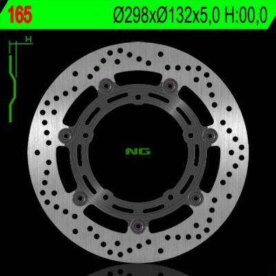 Disque de frein NG Brake Disc D.298 Yamha - 165