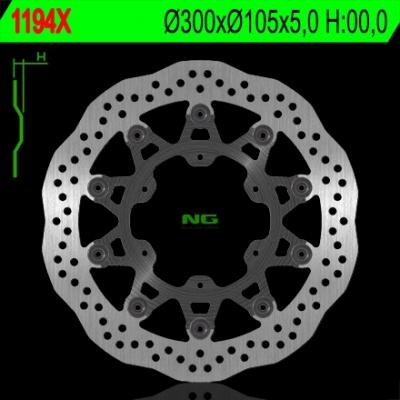 Disque de frein NG Brake Disc D.300 - 1194X