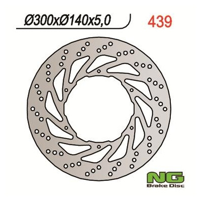 Disque de frein NG Brake Disc D.300 Aprilia ETV 1000 de 2001 à 2007 - 439