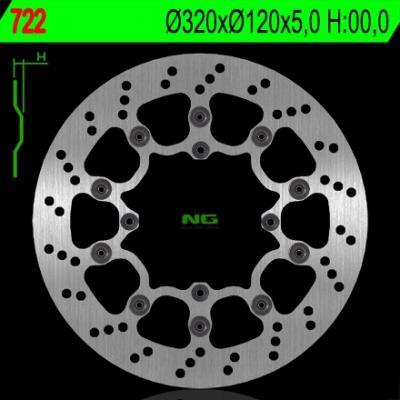 Disque de frein NG Brake Disc D.320 - 722