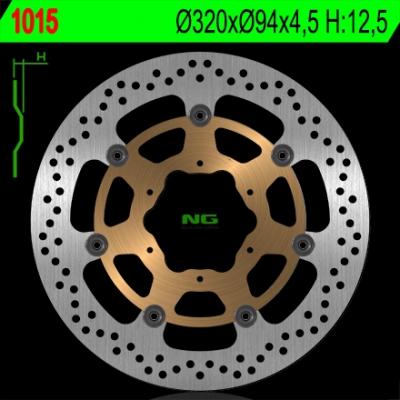 Disque de frein NG Brake Disc D.320 Honda - 1015