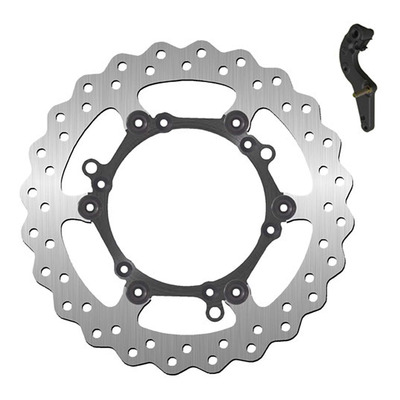 Disque de frein avant NG Brakes 270 mm flottant wave avec patte de déport KTM EXC-F 250 06-09