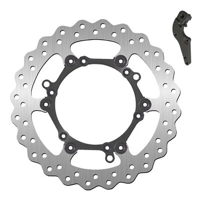 Disque de frein avant avant NG Brakes 1254XK17 flottant wave avec patte de déport KTM EXC-F 450 10-2