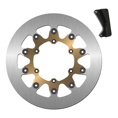 Disque de frein AV NG Brakes 723SPK13 320mm flottant plein avec patte de déport Yamaha WR450F 17-18