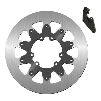 Disque de frein AV NG Brakes 320 mm flottant plein avec patte de déport Honda CRF450R 04-14