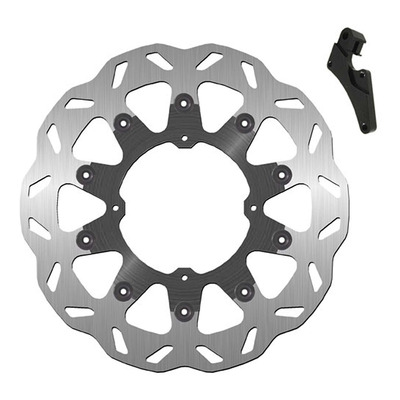 Disque de frein NG Brakes 726XK15 320 mm flottant wave avec patte de déport Honda XR400R 96-05