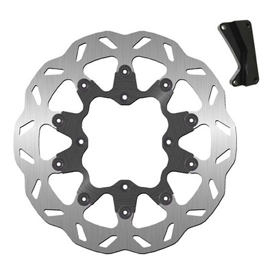 Disque de frein avant NG Brakes 732XK13 flottant wave avec patte de déport Kawasaki KX450 20-25