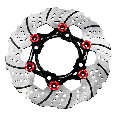 Disque de frein Voca Racing avant flottant Ø220 œillet rouge Pitbike