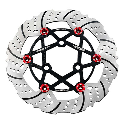 Disque de frein Voca Racing avant flottant Ø250 oversize œillet rouge Booster/Aerox