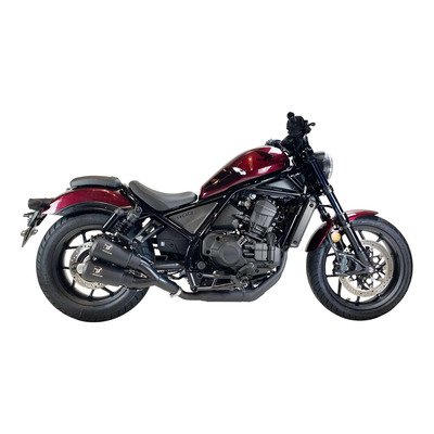 Double silencieux Ixrace MK2 Black Honda CMX 1100 Rebel 21-24