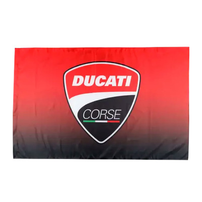 Drapeau Ducati Racing Ducati Corse multicolor