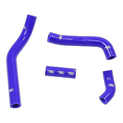 Durites de radiateur Samco Sport type origine Honda CRF 450 R 21-24 bleues (4 durites)