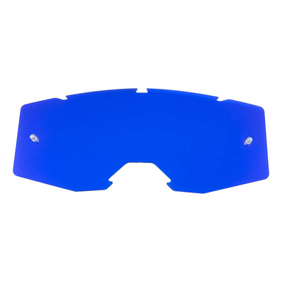 Écran AirScreen pour masque cross Lite MX – Hydrophobe iridium bleu