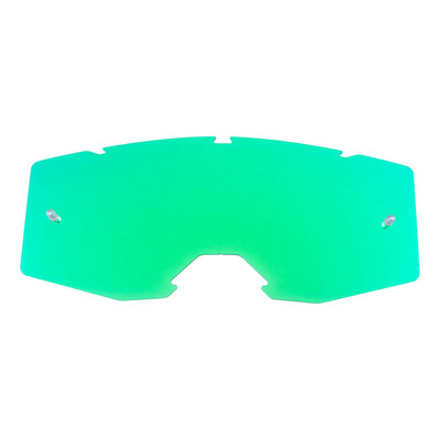 Écran AirScreen pour masque cross Lite MX – Hydrophobe iridium green