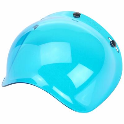 Ecran bubble antibuée Biltwell bleu