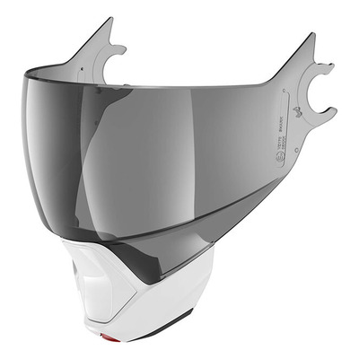 Ecran casque Shark Evojet fumé AR/AB + mentonnière blanc