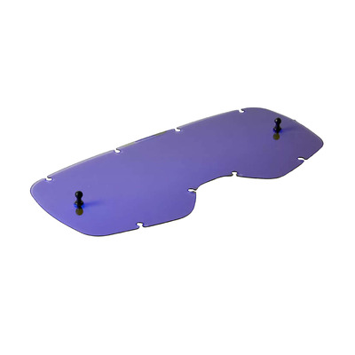 Écran Lexan™ masque cross enfant Fox Racing Youth Airspace et Youth Main VLS™ iridum blue