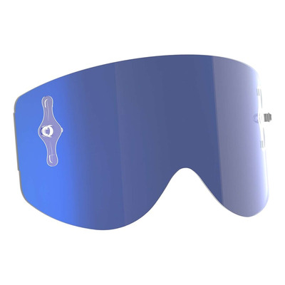 Écran masque Scott Recoil XI/80's - electric blue iridium works