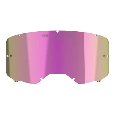 Écran pour masque cross Alpinestars Vision 8/5/3 – Iridium pink