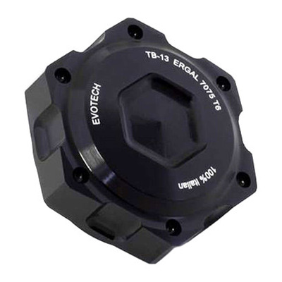 Écrou de colonne de direction Evotech noir Honda Hornet 750 23-25