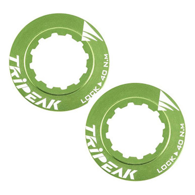 Ecrou de disque de frein Centerlock Tripeak serrage interne Vert