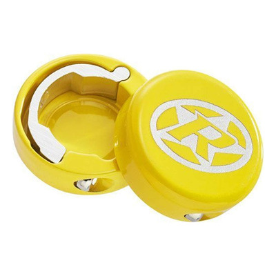 Embout de cintre Reverse Lock-On jaune (x2)