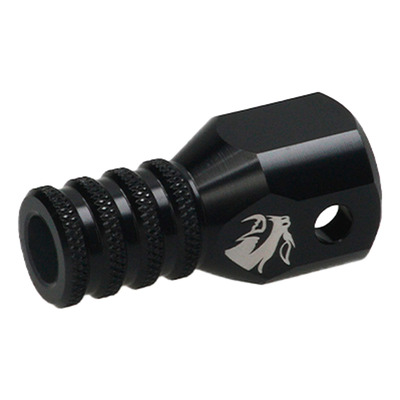 Embout de sélecteur Voca Racing pliable alu anodisé noir
