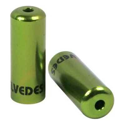Embout gaines de dérailleur étanche Elvedes vert par 10 pièces