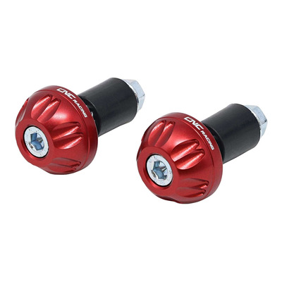 Embouts de guidon CNC Racing Blaze rouges