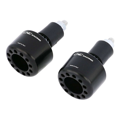 Embouts de guidon CNC Racing Boing noirs