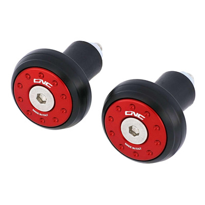 Embouts de guidon CNC Racing Extralight rouges