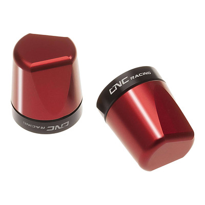 Embouts de guidon CNC Racing Look rouges