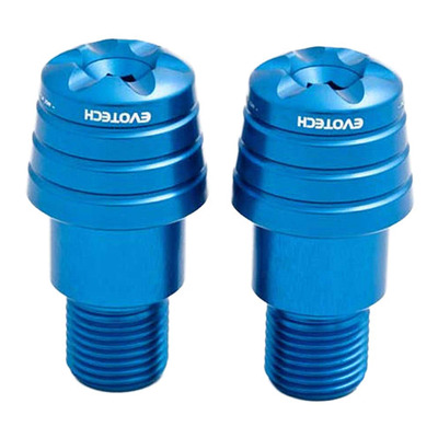 Embouts de guidon Evotech bleus Yamaha T-Max 530 12-19