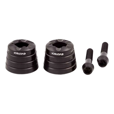 Embouts de guidon Evotech noirs Suzuki GSX-S 750 17-20