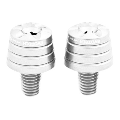 Embouts de guidon Evotech silvers Suzuki GSX-R 1000 17-20