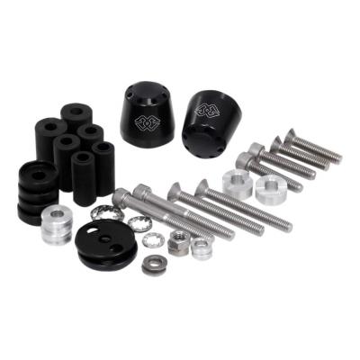 Embouts de guidon Gilles Tooling LG-CO noirs