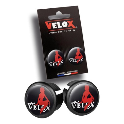 Embouts de guidon pour vélo de route Velox Pin up (paire)