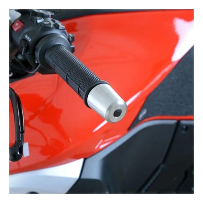 Embouts de guidon R&G Racing inox Ducati Streetfighter V2 22-23