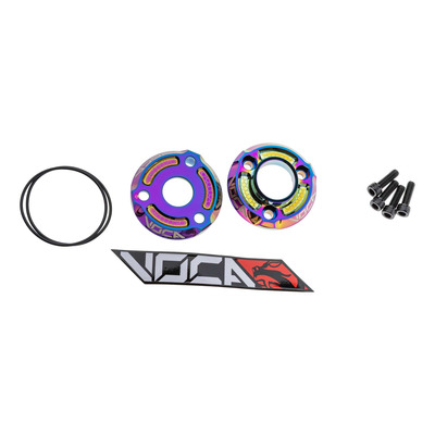 Embouts de silencieux Voca Racing Bestia anodisés néochrome