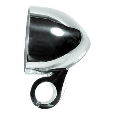 Enjoliveur chromé MSC Streamline cup sur guidon 1’’ pour compteur Motogadget Motoscope Tiny