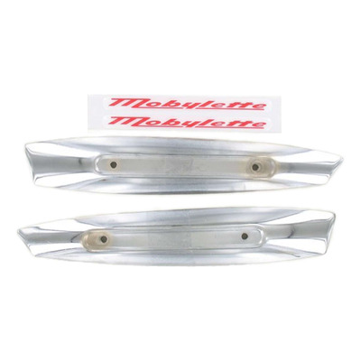 Enjoliveurs de réservoir chromée avec monogrammes Mobylette Motobecane 50 V2