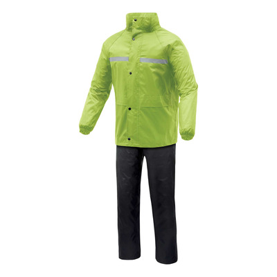 Ensemble veste et pantalon de pluie Tucano Urbano Sepiove black/yellow fluo