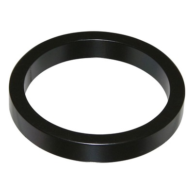 Entretoise de direction en aluminium noir (1"1/8 x 5 mm)