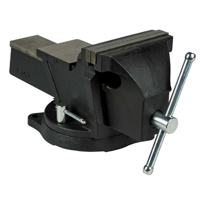 Étau d’établi JBM base rotative 150mm