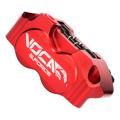 Étrier de frein Voca Racing 4 pistons Ø25 rouge