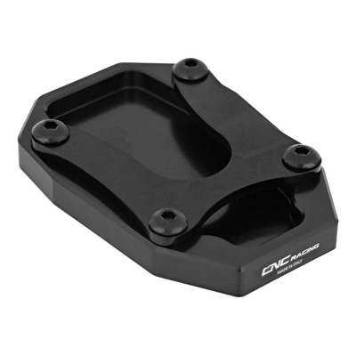 Extension de pied de béquille latérale CNC Racing noir Ducati Hypermotard 950 19-21