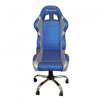 Fauteuil de bureau Paddock Motorrad bleu / gris