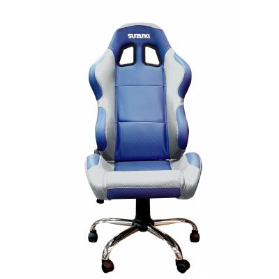 Fauteuil de bureau Paddock Suzuki bleu / gris