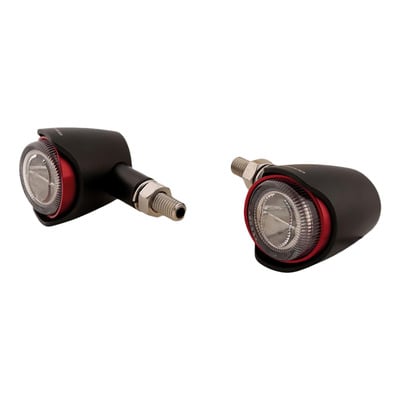 Feux arrières avec clignotants Highsider Akron-X LED noir/rouge